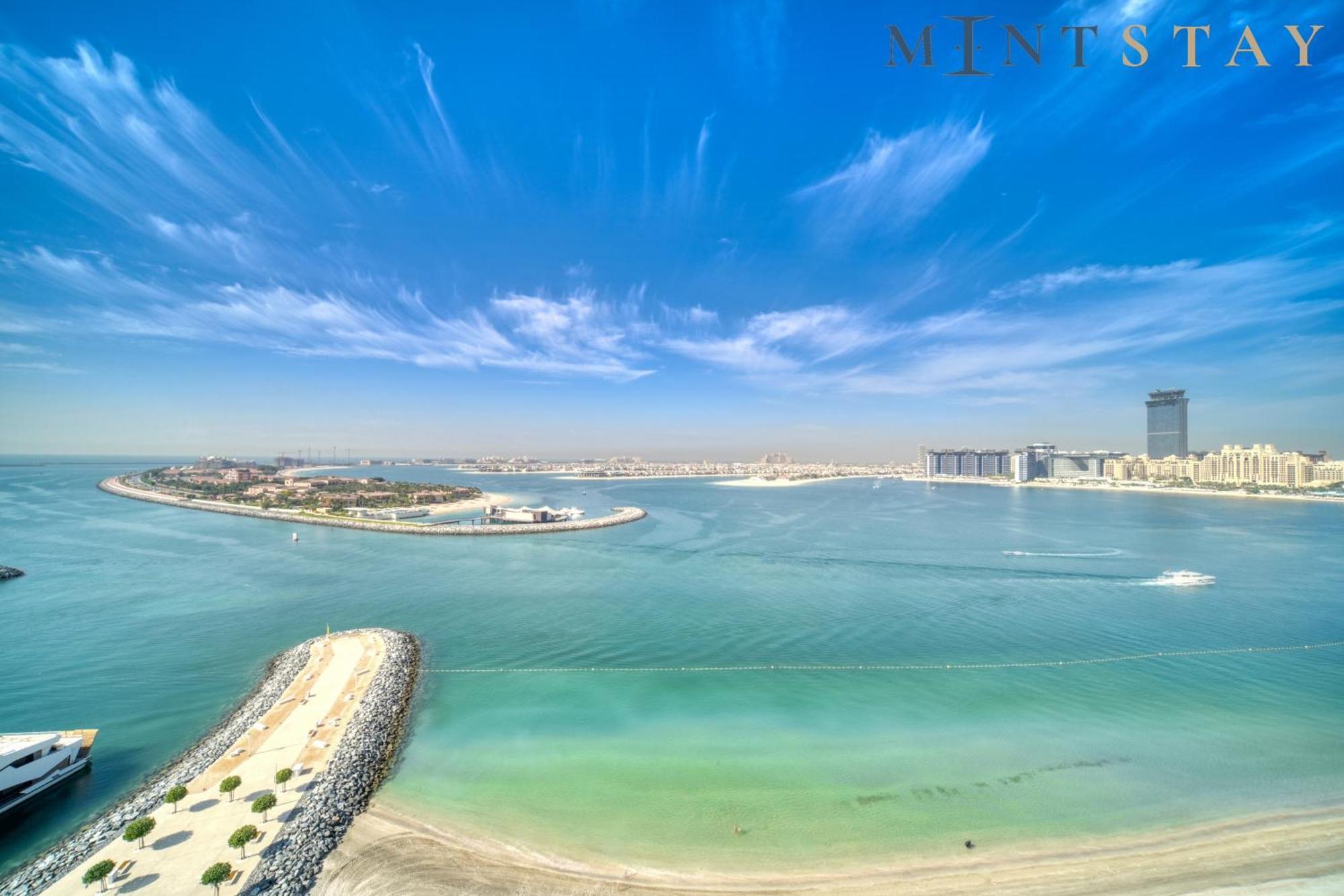 Beach Vista 1 Emaar Beachfront - Mint Stay دبي المظهر الخارجي الصورة