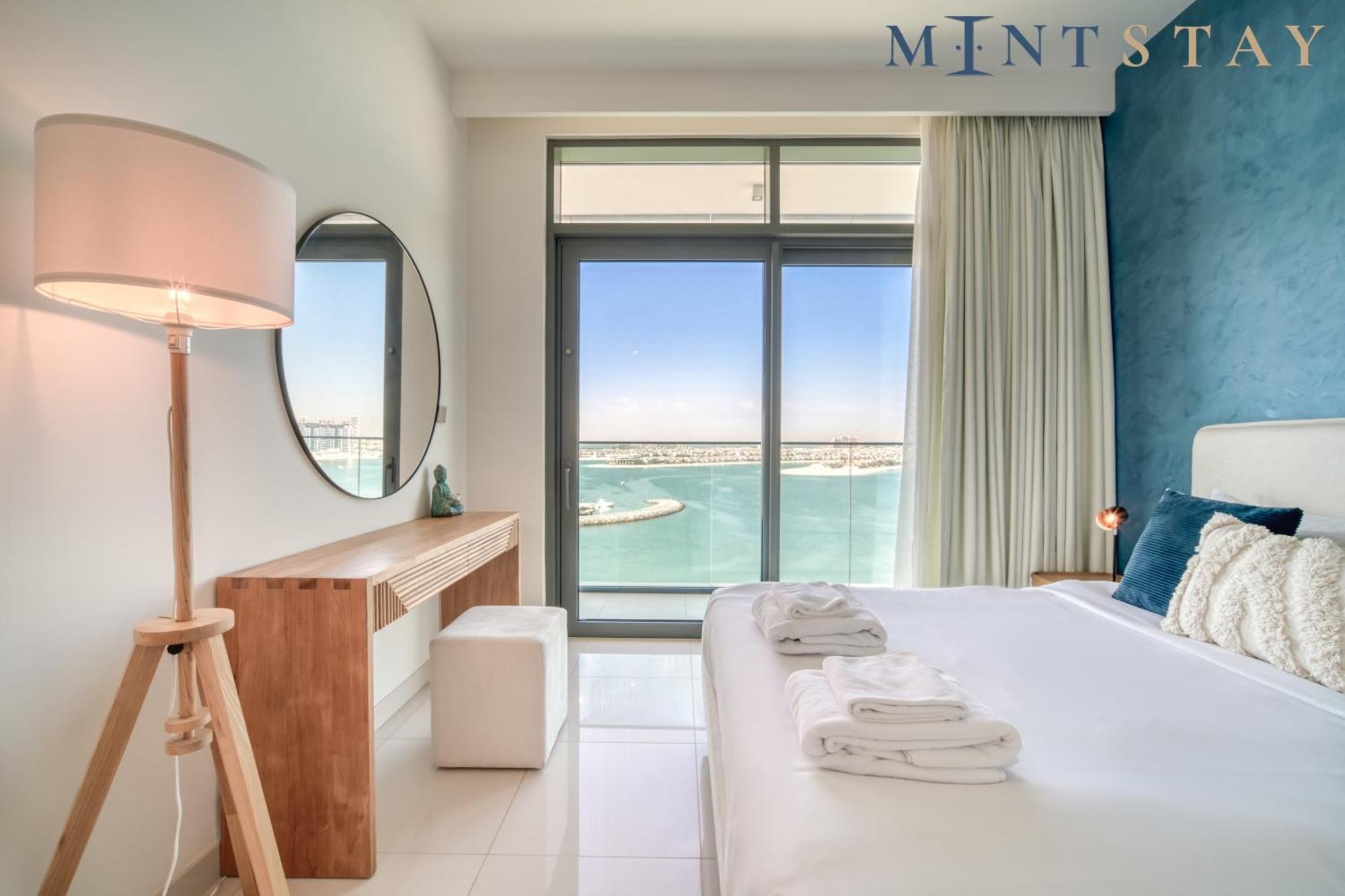 Beach Vista 1 Emaar Beachfront - Mint Stay دبي المظهر الخارجي الصورة